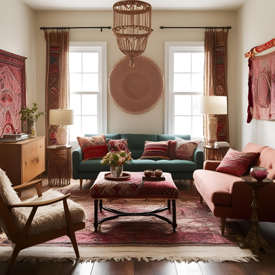 Bohemian interieurstijl voorbeeld